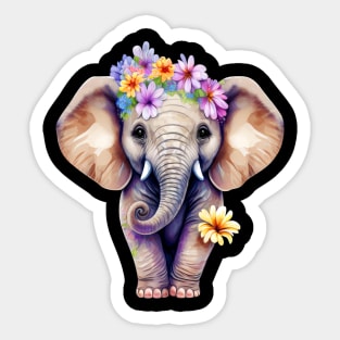 baby elephant Sticker